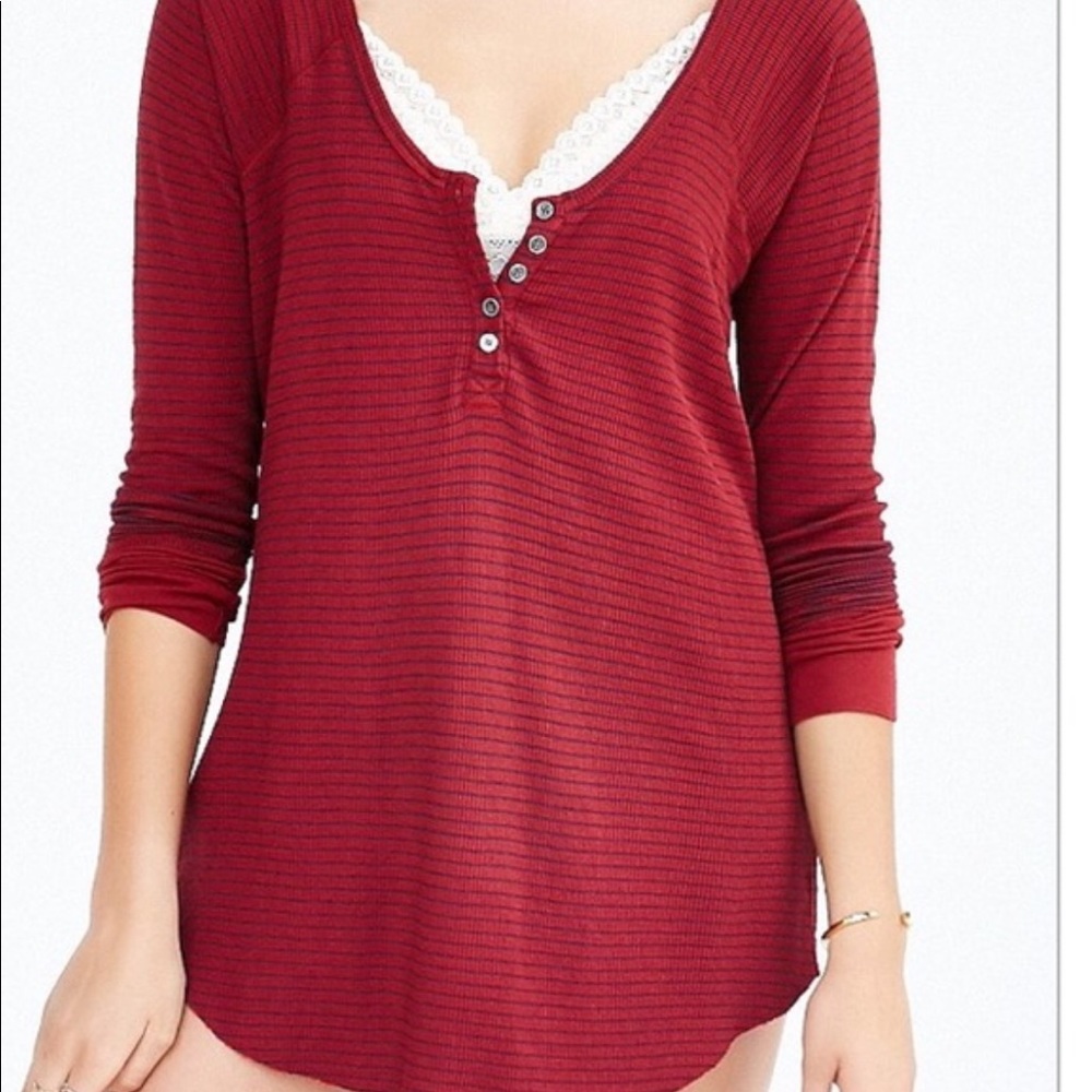 Urban Outfitters TrulyMadlyDeeply Striped Thermal